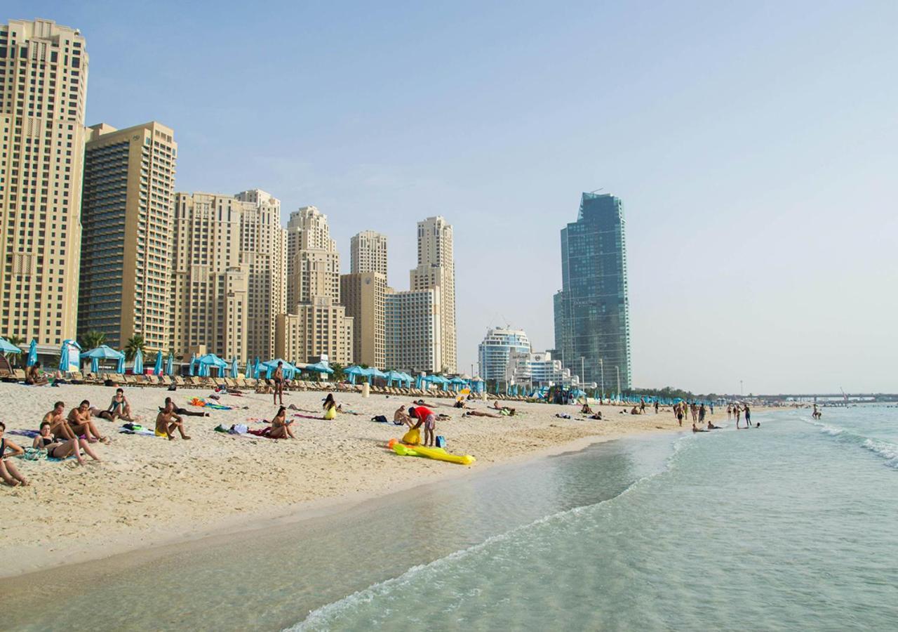 Apartament Walk To The Beach Or Enjoy The Amazing View From The Balcony Dubaj Zewnętrze zdjęcie